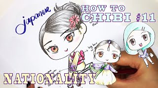 Chibi Drawing Tutorial #11 | Nationality | How to Chibi screenshot 5