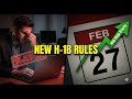 H-1B REJECTION Warning: New Wage Rule Disqualifies Thousands (Feb 2026)