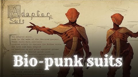 Designing bio punk pilot suits [world-building]