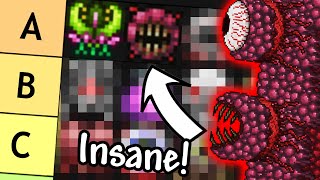 In today's video i rank every boss terraria based on difficulty! let
me know if you'd like to see more tier list videos as well your
personal thoughts ...