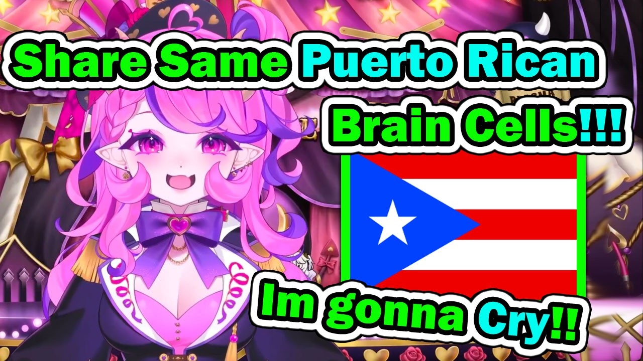 Ironmouse Lost her Mind when she met Puerto Rican vTuber