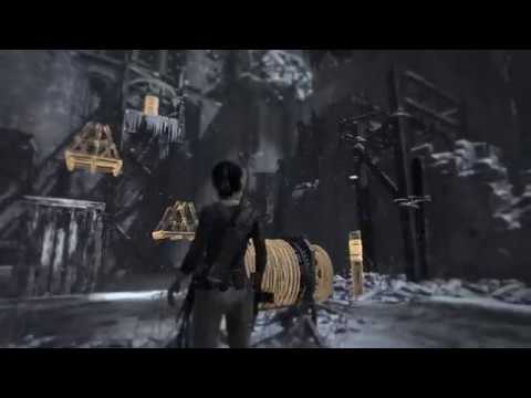 Видео: Rise Of The Tomb Raider - Исследовательская база, лед, аудиозапись, канатная дорога, бункер, боевой корабль
