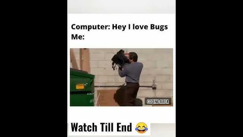 Computer Love Bugs 👾 : Coding Funny Meme 😂 #shorts #codingmeme