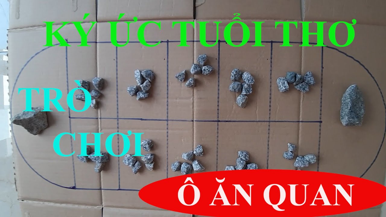 game o quan New TRÒ CHƠI Ô ĂN QUAN - NHỮNG TRÒ CHƠI THỜI TRẺ THƠ | MIỀN TÂY NEWS