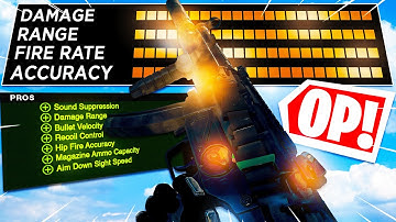 THE MODERN WARFARE MP5 IS BACK AND BETTER THAN EVER!!! (BEST CLASS SET UP)