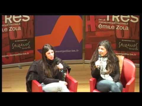 Rencontre avec Emmanuelle Pagano à la médiathèque Emile Zola à montpellier