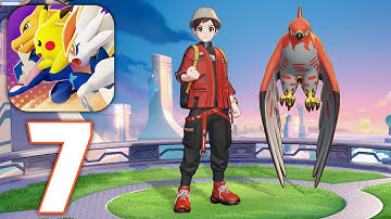 Pokemon Unite Mobile Gameplay Walkthrough Part 7 - Talonflame (ios,Android)