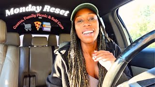 MONDAY RESET VLOG | Costco Haul, Family Picnic & My Latest Read β¨