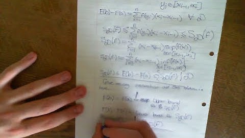 The Fundamental Theorem of Calculus Part 2