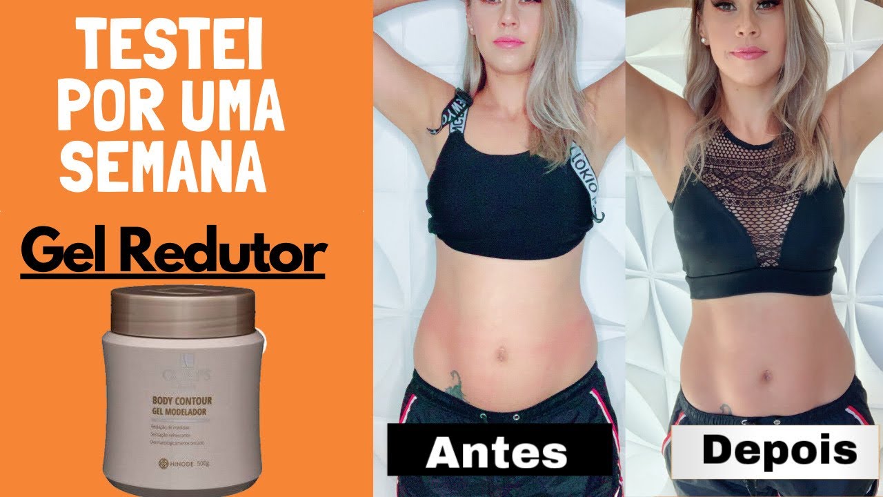 GEL REDUTOR DE MEDIDAS DA HINOD! Testei por 1 semana 