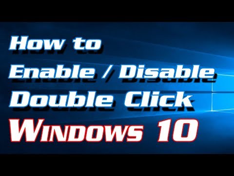 ভিডিও: কিভাবে একটি ডাবল ক্লিক অপসারণ