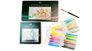 Faber Castell Albrecht Durer Magnus Pencils and Watercolour Markers Sets | Part 1: Swatching