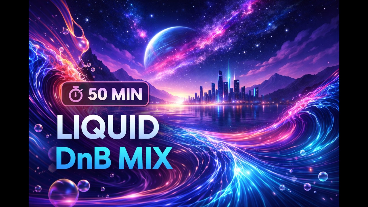 🌊 50-Minute Liquid Drum and Bass Mix | Tetra