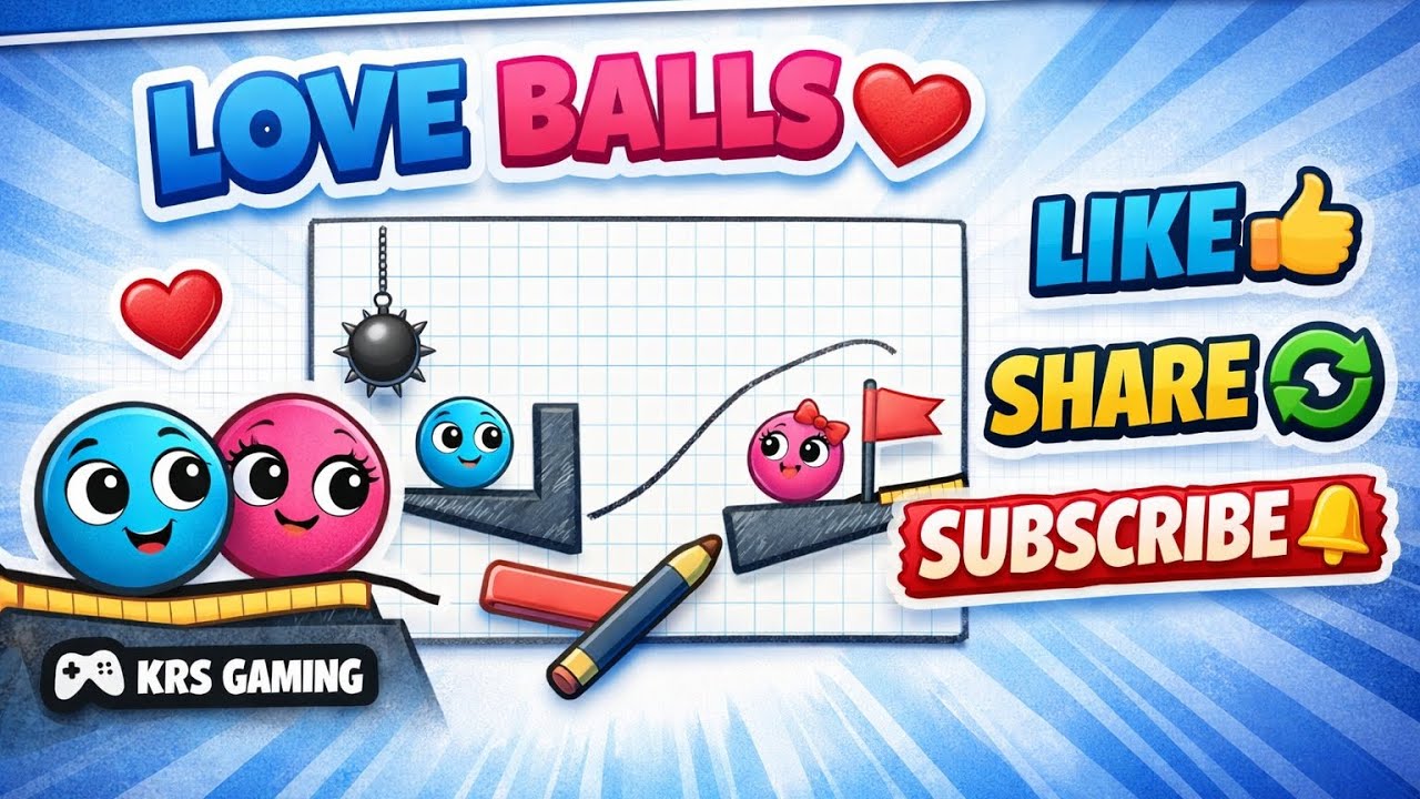 Playing Love Balls – Fun Puzzle Game | KRS Gaming