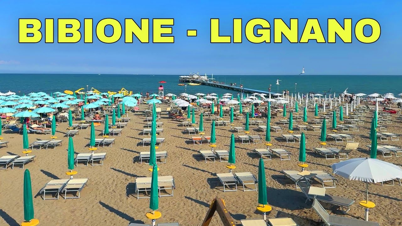 Bibione to Lignano Sabbiadoro 🇮🇹 Cycling from Bibione to Lignano Sabbiadoro Italy