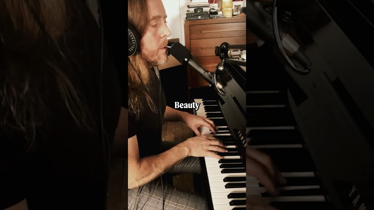 Beauty: a song about a “comedian” writing songs where laughter isn’t the only currency.
