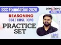 SSC Reasoning Practice Set | SSC CGL/CHSL/CPO Reasoning Classes 2026 | Reasoning By Sahil Sir