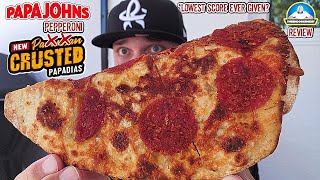 Celebrity Papa John's® Pepperoni Crusted Papadia Review! 🧀🍕 | LOWEST Score Ever? | theendorsement Wealth
