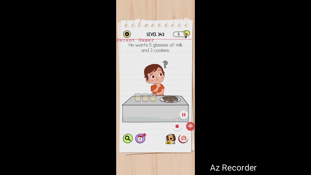 brain test all-Star test IQ boost level 343 walkthrough solution