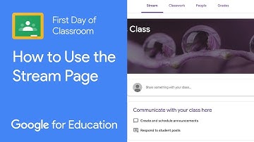 How to Use the Stream Page