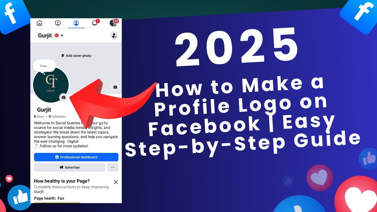 How to Make a Profile Logo on Facebook | Easy Step-by-Step Guide