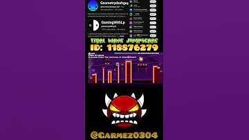 Tidal wave jumpscare AHHHHH goofy geometry dash #geometrydash #gd #roblox #capcut #edit