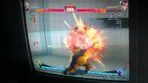 [Safe Jump] Chun OS EX hazanshu vs Rufus