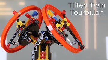 Tilted Twin Tourbillon / LEGO Technic