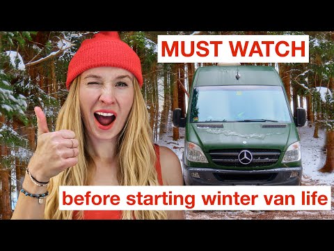 Winter Van Life Tips