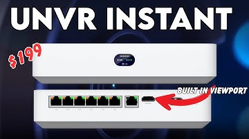 UNVR Instant : Built in Switch, Built in ViewPort only $199!!