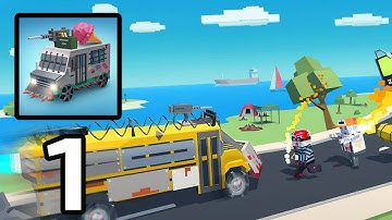 Zombie Derby: Pixel Survival‏ - Gameplay Part 1 (Android,IOS)