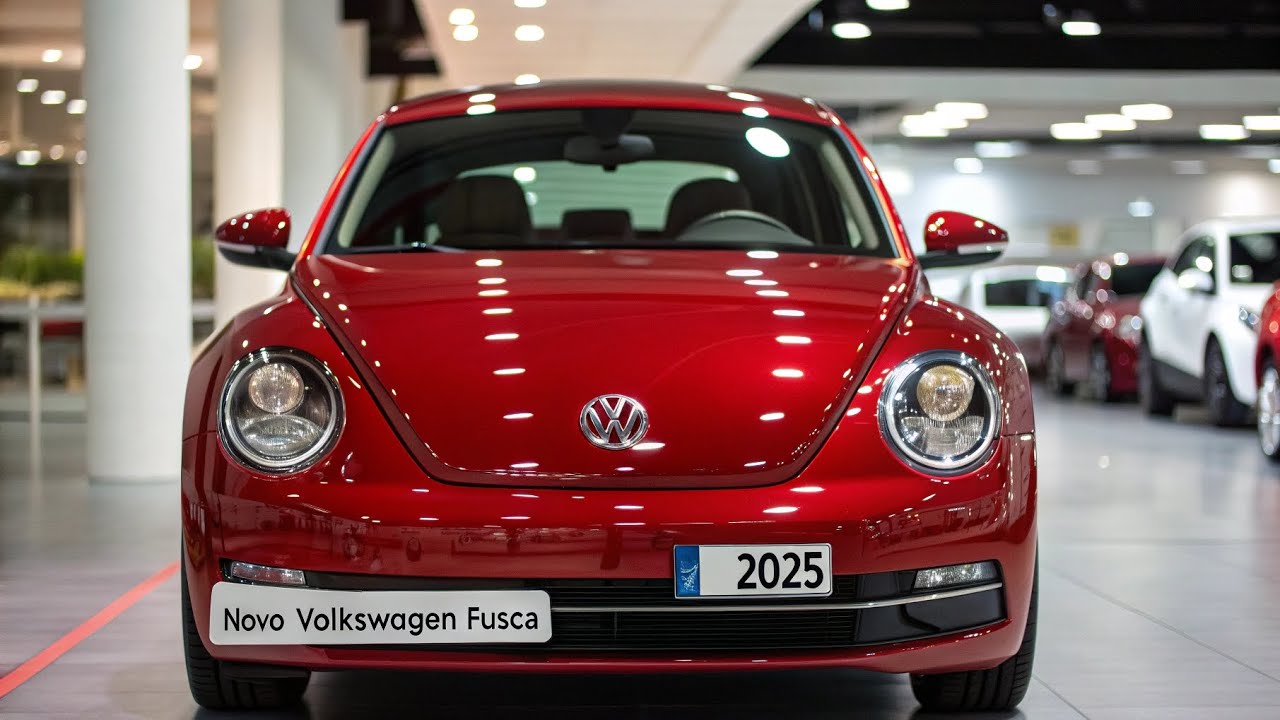 Новый Volkswagen Beetle 2025 — икона возвращается с технологиями и стилем!