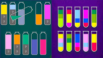 Water Sort Puzzle Gameplay 10 , Android Games ios Walkthrough Simulator Think Brain