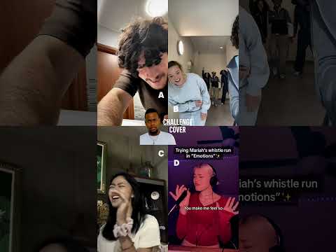 Mariah Carey Emotions WHO SINGS BETTER Duet Shorts Cover Singing Emotions Mariahcarey