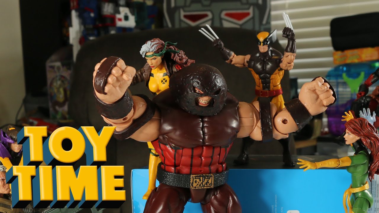 Toy Time Plays With Marvel Legends' New X-Men Build-A-Figure