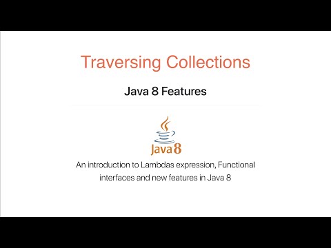 Java 8 Traversing