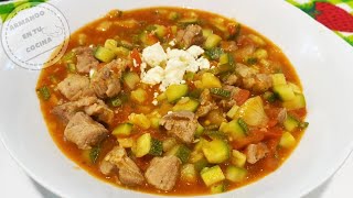 Calabacitas Con Carne