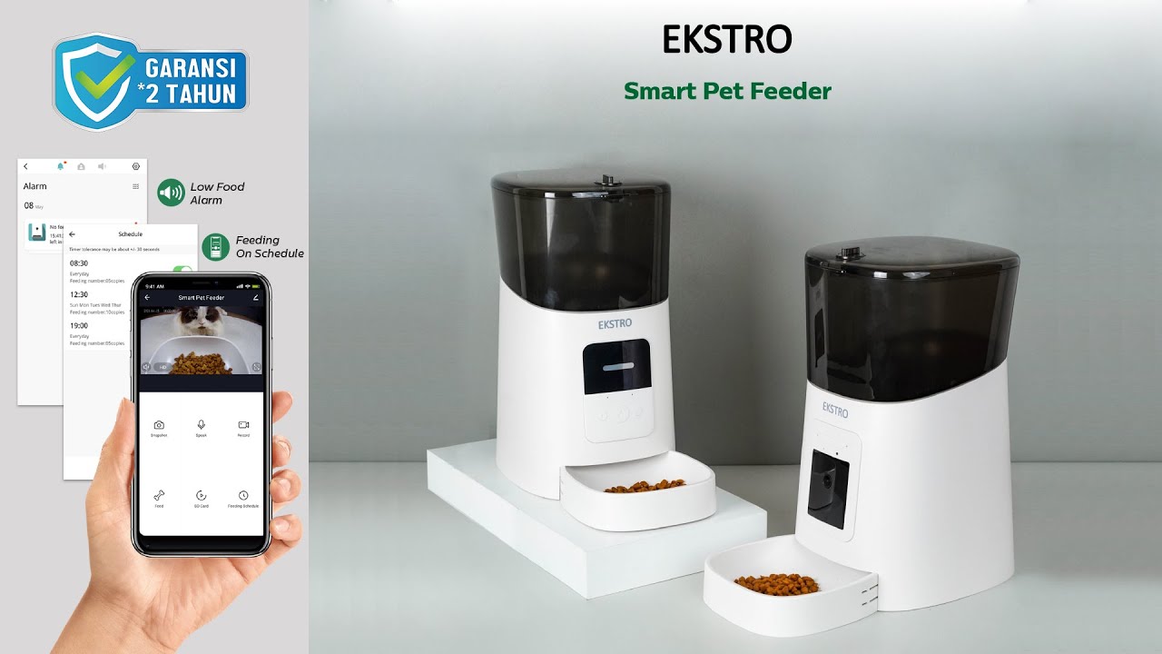 smart pet feeder wifi