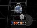 Coloquei Marte muito próximo do planeta Terra - Universe Sandbox! #espaço #planeta #universe