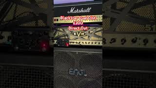 Blackstar Dual Distortion Direct Output #blackstaramplification #metal #guitarist  #pedalboard