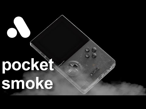 Analogue Pocket Transparent Smoke (透明な黒)