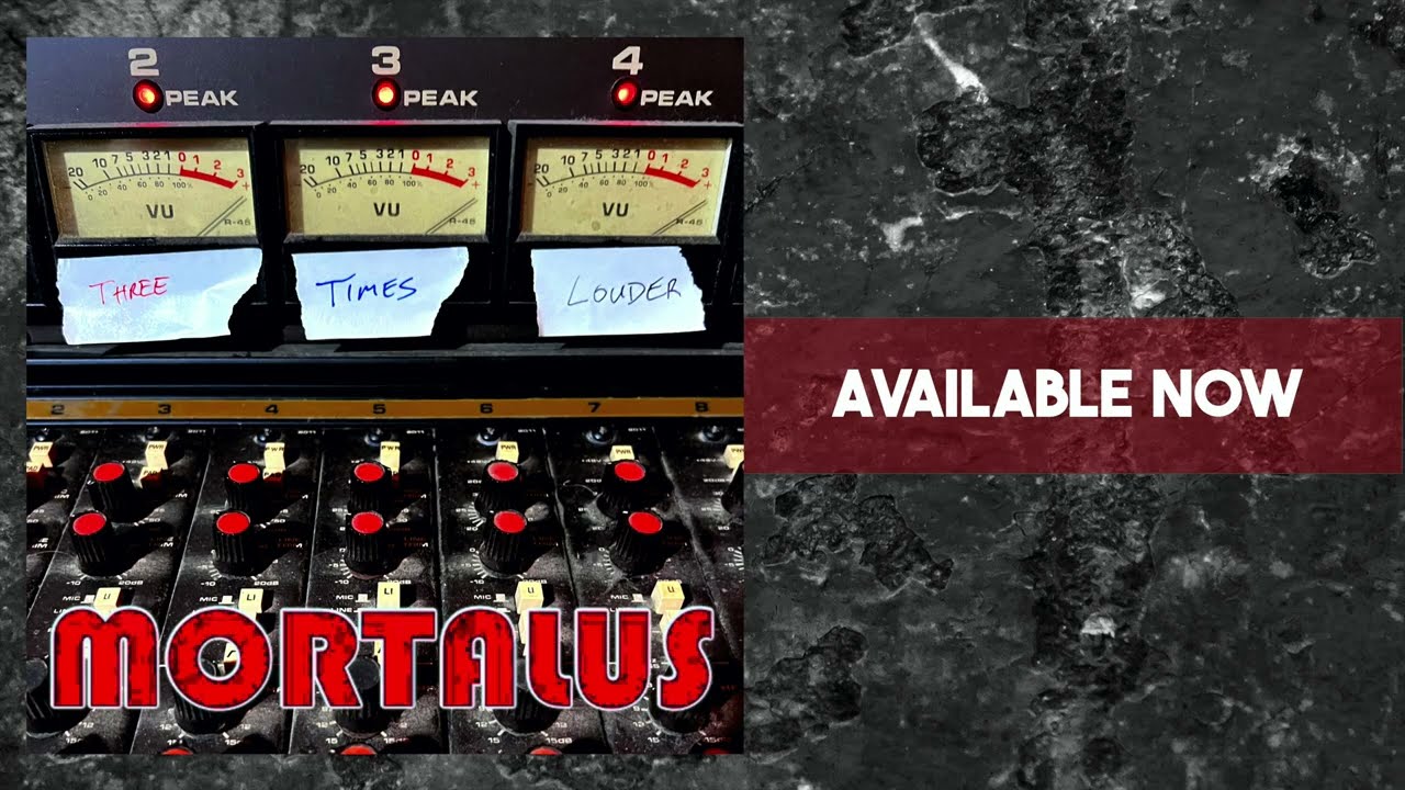 Our third album, "Three Times Louder," is out now!