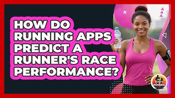 How Do Running Apps Predict A Runner