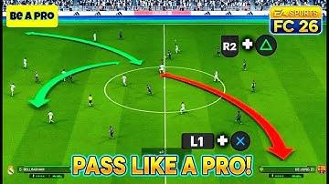 Pass Like a Pro in FC 26 – 20 Must-Know Techniques!#fc26
