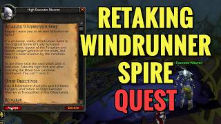 Retaking Windrunner Spire Quest (WoW TBC)