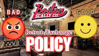 Boston Scally Company Exchanges & Returns: Smooth & Easy… or a Headache?