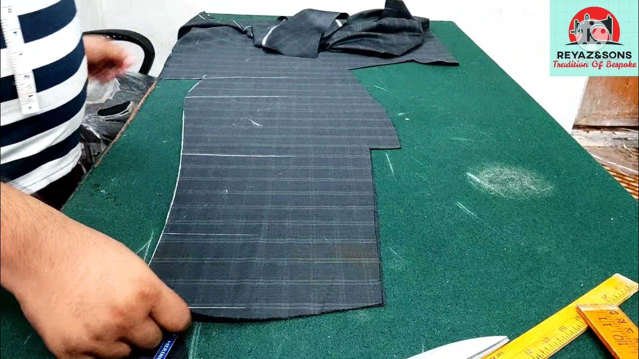 Coat Sleeve Cutting How to cut coat sleeves coat ka sleeve kaise kaate
