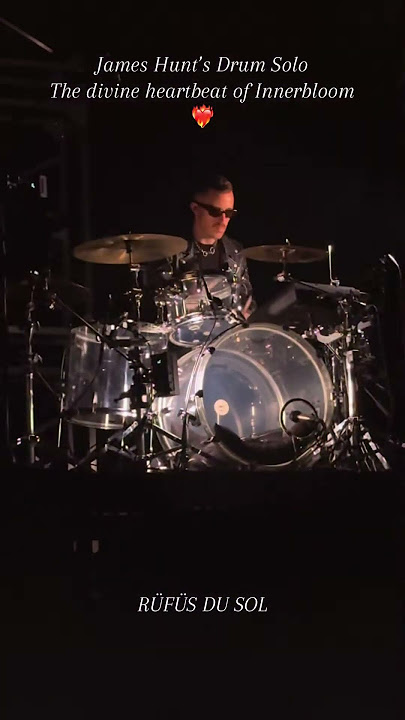 Innerbloom drum solo Rufus du sol burning man #meme