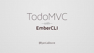 TodoMVC in EmberCLI