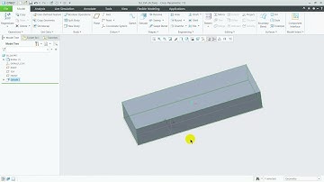 Hướng dẫn sử dụng lệnh EXTRUDE trong phần mềm Creo 7.0